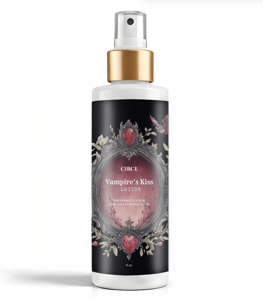 Vampire’s Kiss Spray Lotion – 6.7 oz Fine Mist Bottle