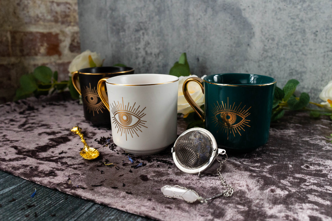 a tea mug for Spirituality, Tea & Self Care