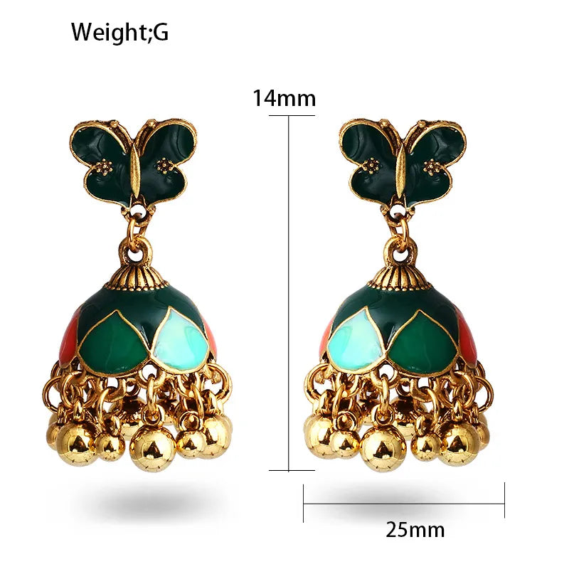 Butterfly Bell Fall Earrings - Jewelry  from Nihao jewelry
