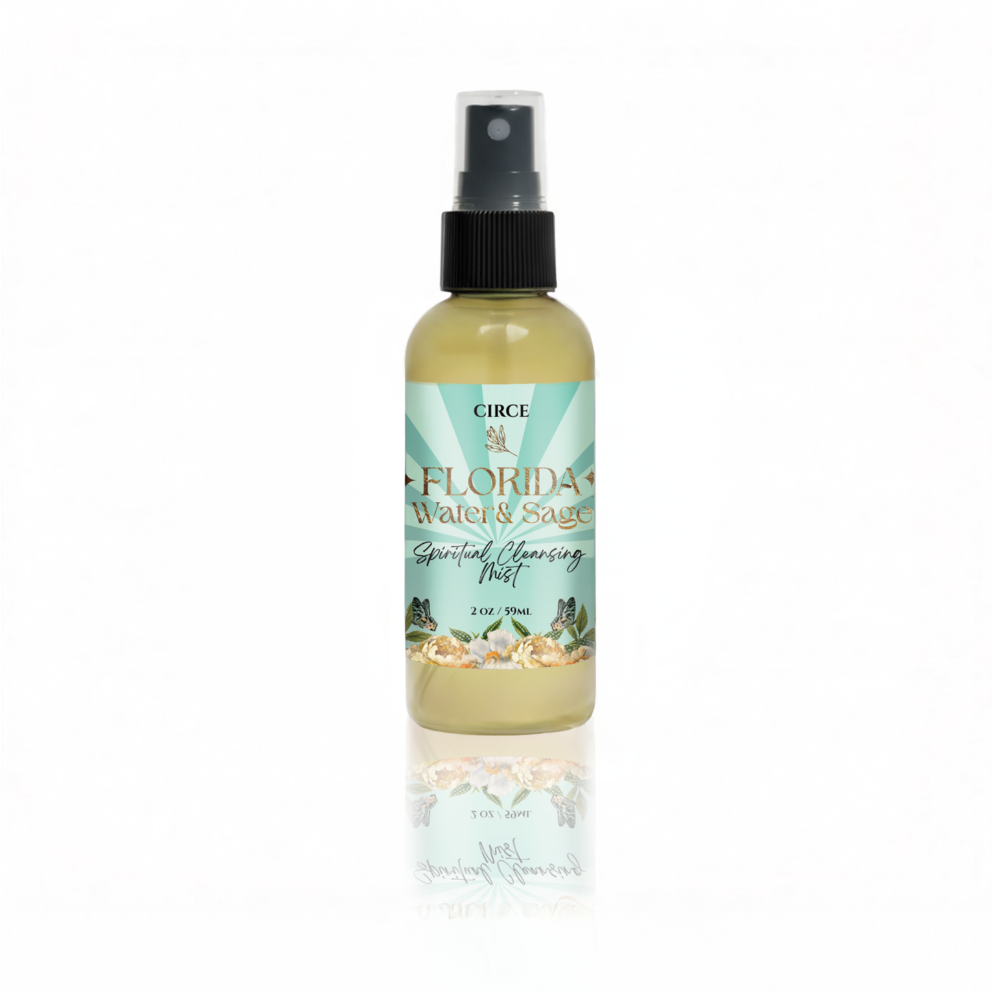 Florida Water & Sage Ritual Spray – Cleansing & Protection Mist 2 oz.