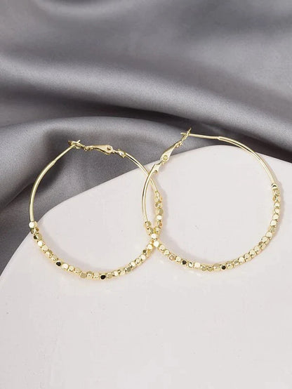 Bead Hoop Earrings - Jewelry  from CirceBoutique