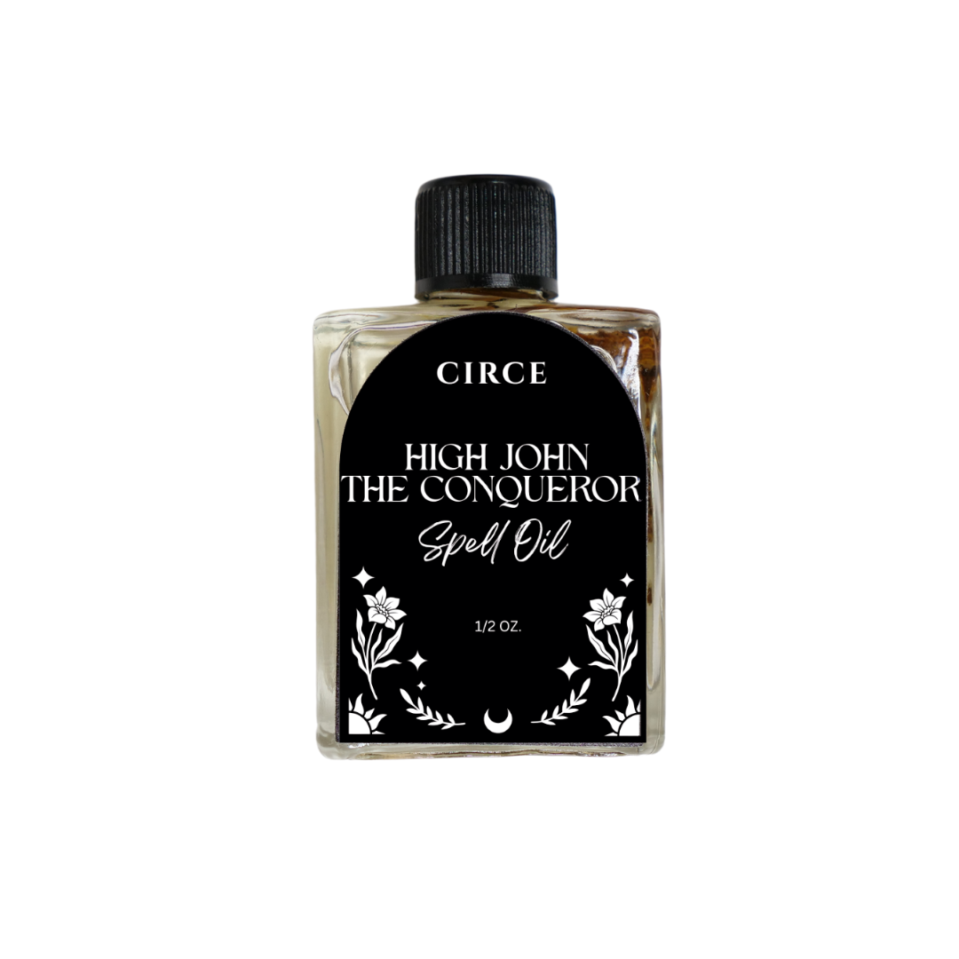 CIRCE  High John The Conqueror Spell Oil 1/2 oz.  from Circe Boutique