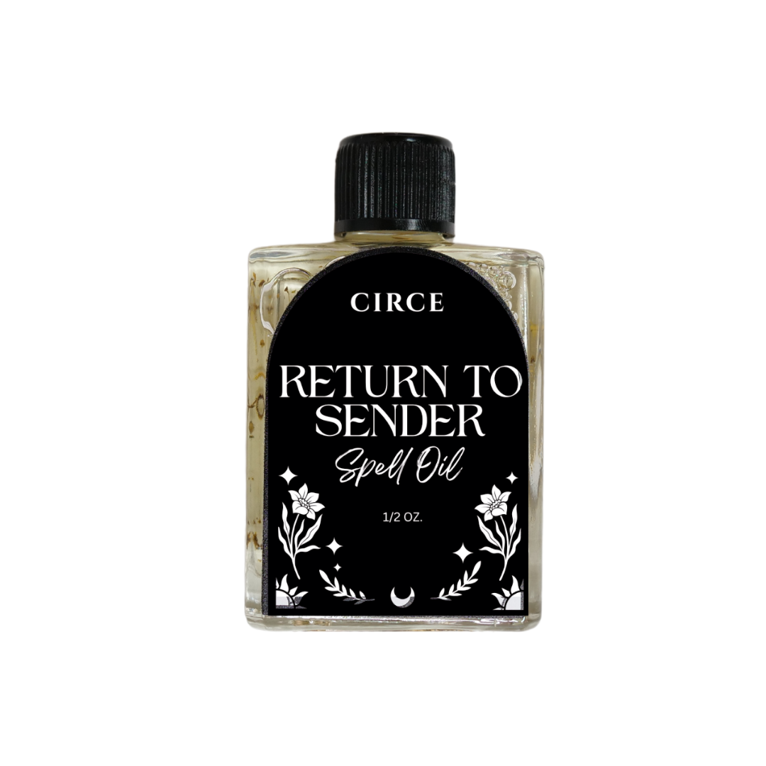 CIRCE Return To Sender Spell Oil 1/2 oz.  from Circe Boutique
