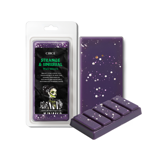 Strange & Unusual Wax Melts – Citrus, Rose, Jasmine, Patchouli & Musk | Coconut Soy Blend