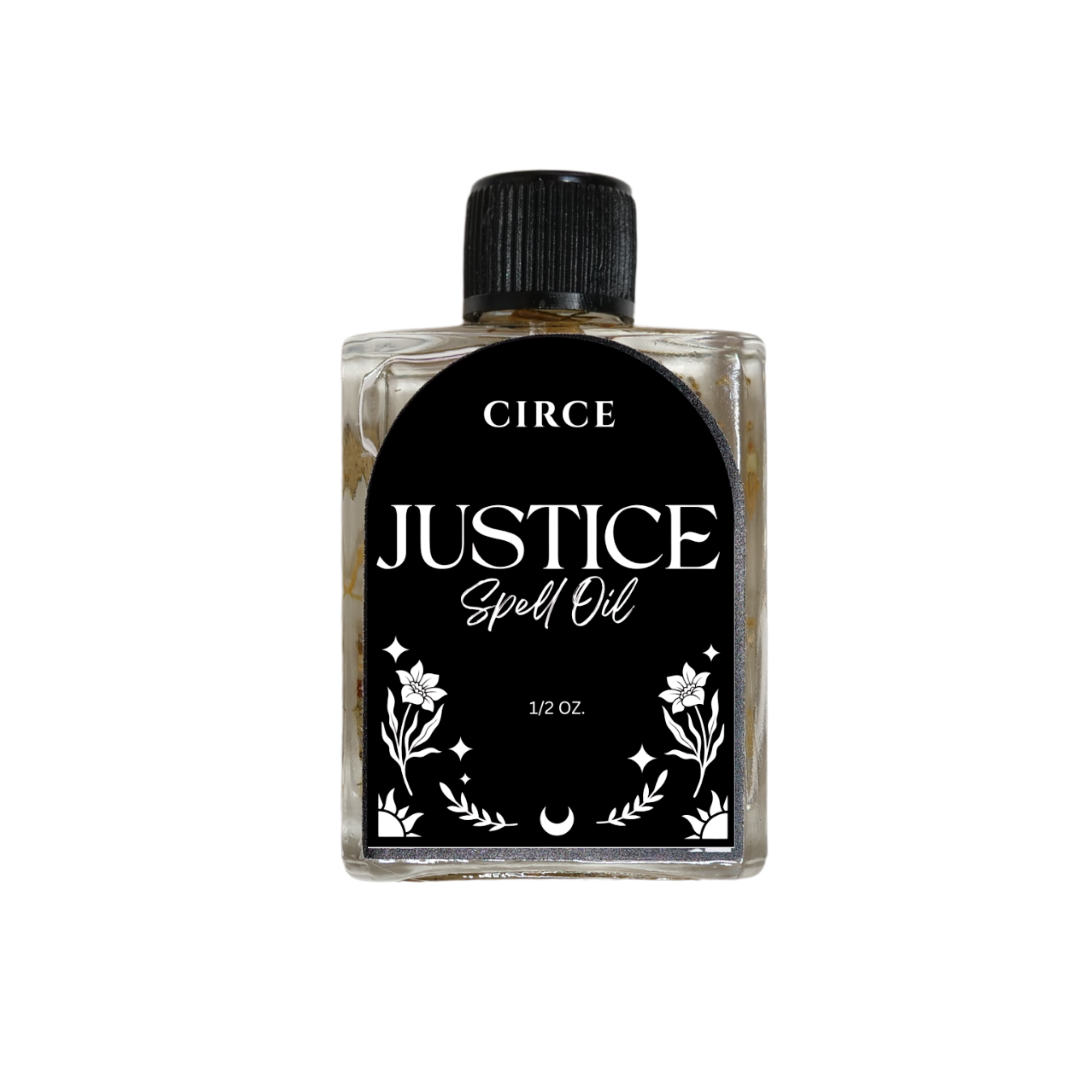 CIRCE Justice Spell Oil 1/2 oz.  from Circe Boutique