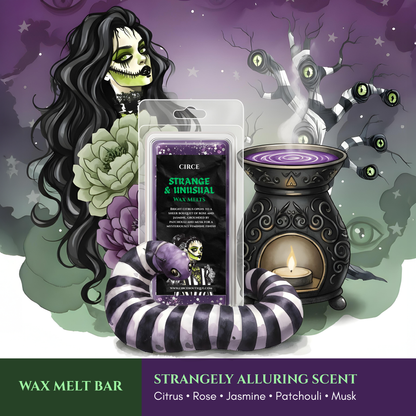 Strange & Unusual Wax Melts – Citrus, Rose, Jasmine, Patchouli & Musk | Coconut Soy Blend