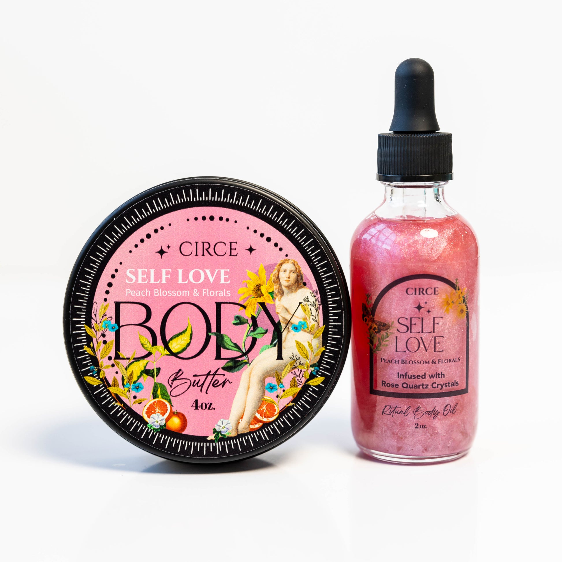 Self Love Ritual Body Oils and Body Butters BUNDLE  from Circe Boutique