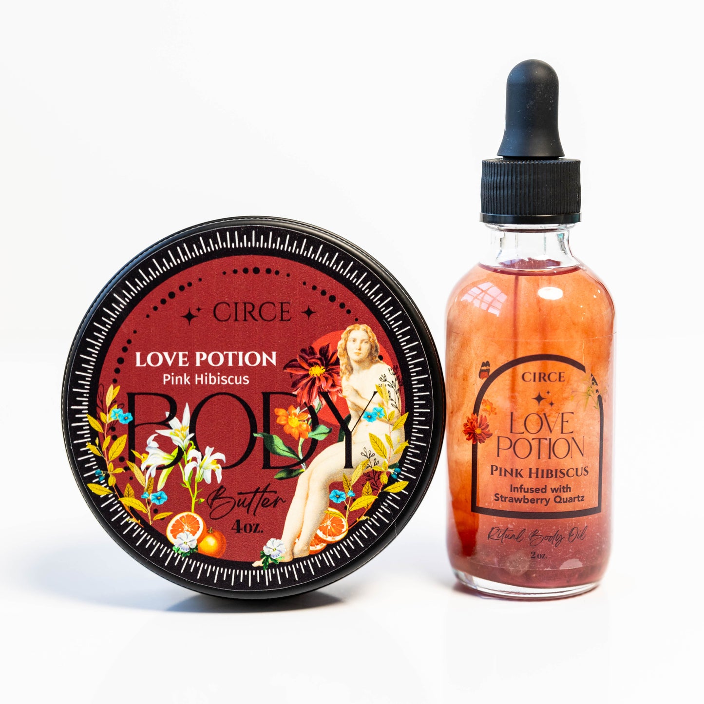Love Potion Ritual Body Oils and Body Butters BUNDLE  from Circe Boutique
