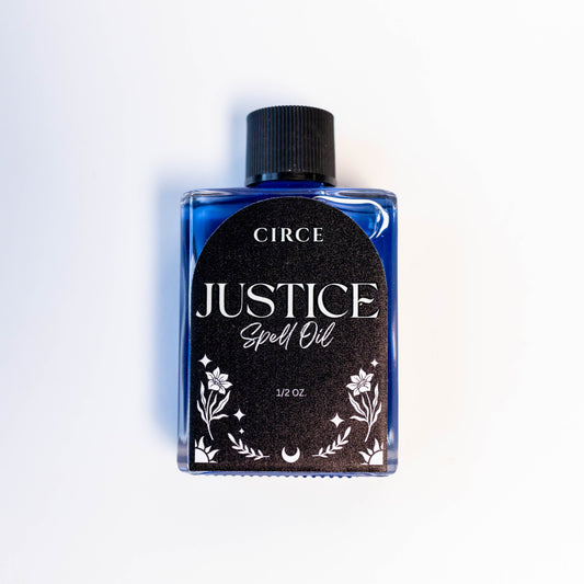 CIRCE Justice Spell Oil 1/2 oz. - Oil Spell Oil from CirceBoutique