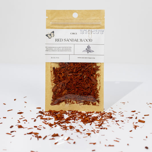 Red Sandalwood Herb .35oz | Magical Uses for Spells, Rituals & Witchcraft