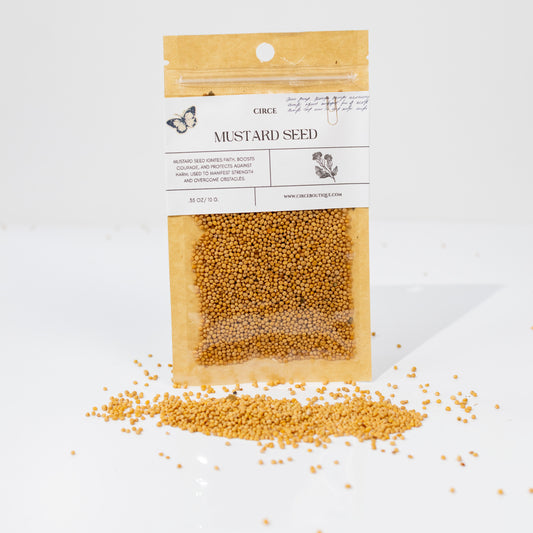 Mustard Seed – Faith & Protection Herb for Rituals