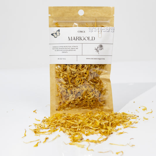 Marigold – Protection & Success Herb for Rituals