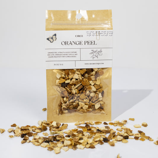 Orange Peel – Joy & Prosperity Herb for Rituals