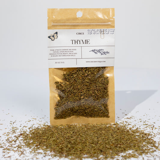 Thyme – Courage & Cleansing Herb for Rituals