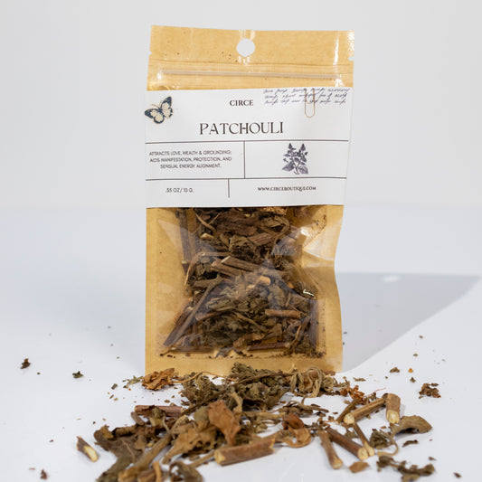 Patchouli Herb .35oz | Magical Uses for Spells, Rituals & Witchcraft