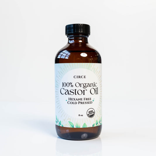 100% Organic Castor Oil - 8 oz Default from Circe Boutique