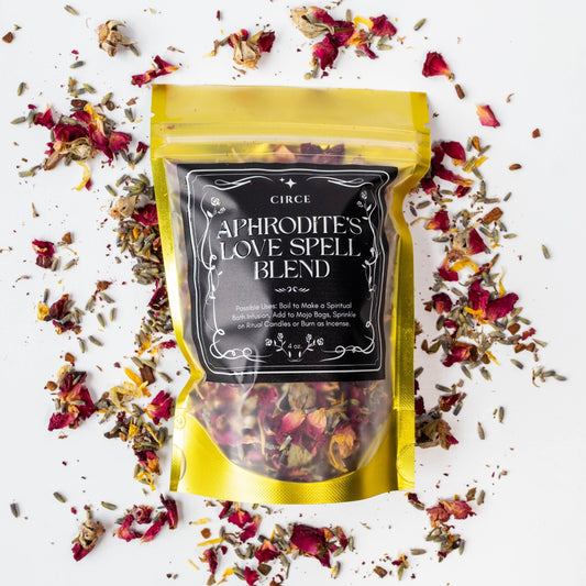 Herbal Blends for Rituals & Spells - Aphrodite Love Spell Blend - Natural Herbs