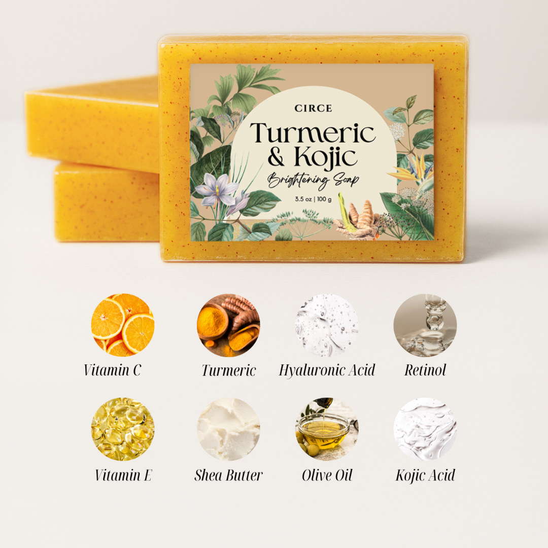 Circe Turmeric & Kojic soap from Circe Boutique