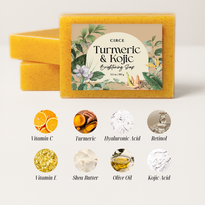 Circe Turmeric & Kojic soap from Circe Boutique