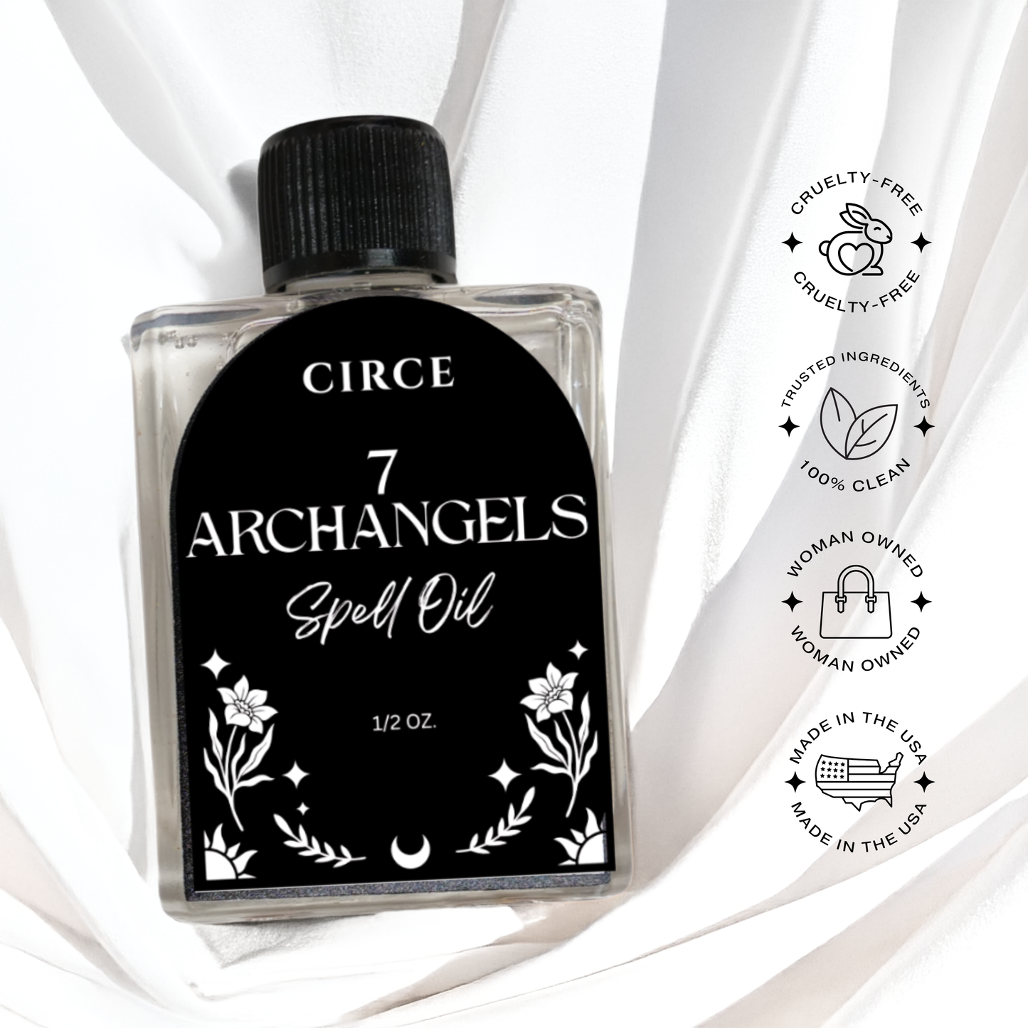 CIRCE 7 Archangels Spell Oil 1/2 oz.  from Circe Boutique