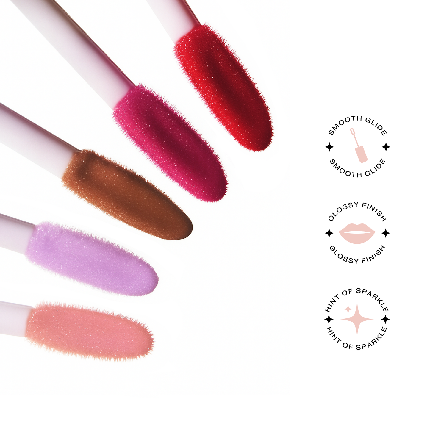 Venus Glow Strawberry Cheescake Flavored Lip gloss - Starlit Lip Glow  from Circe Boutique