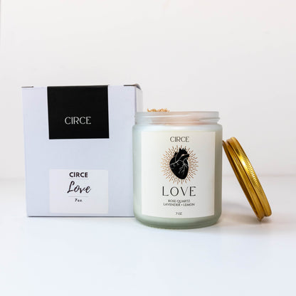 Love Intention Candle - Fixed Spell Candle from CIRCE  from Circe Boutique