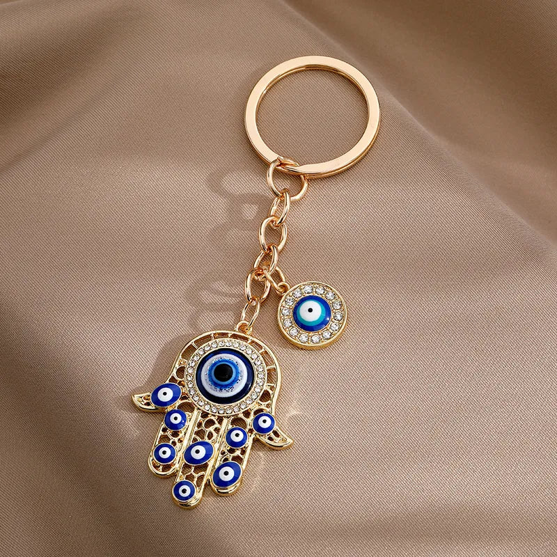 Evil eye with Hamsa keychain - Accessories  from Nihao jewelry