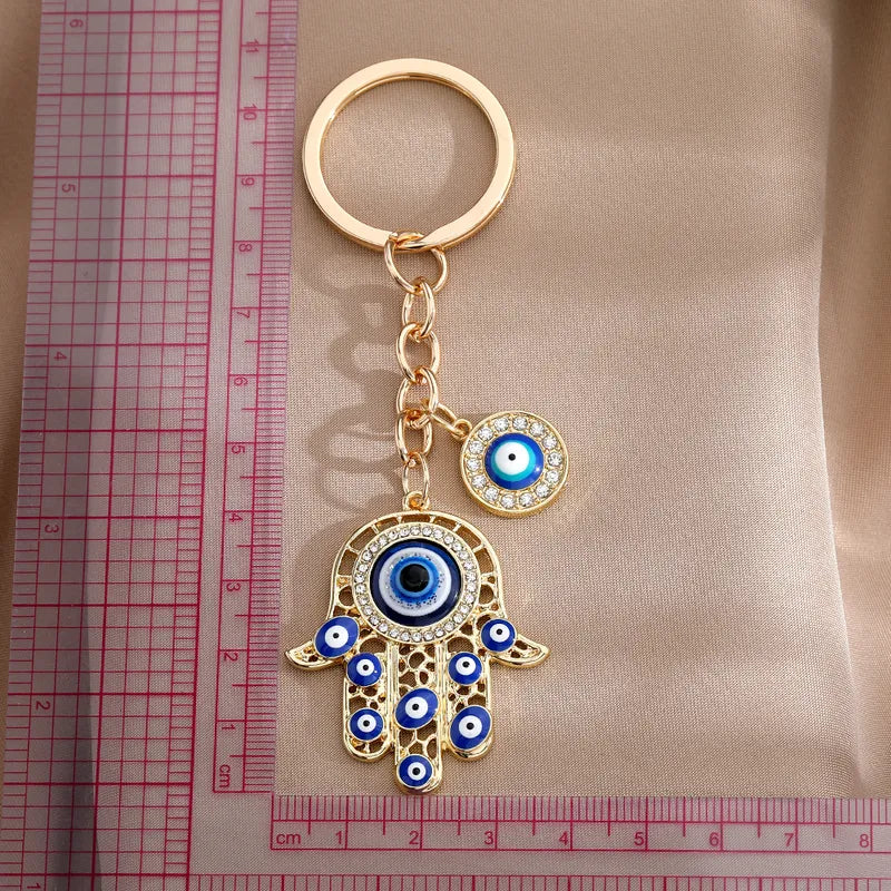 Evil eye with Hamsa keychain - Accessories  from Nihao jewelry