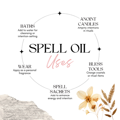 Attraction | Spell Oil 1/2 oz - Wholesales  from Circe Boutique
