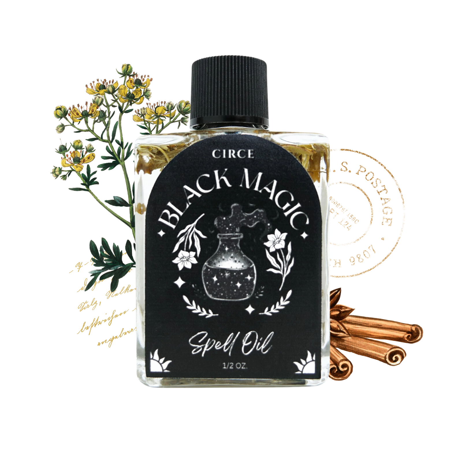 Black Magic | Spell Oil 1/2 oz  from Circe Boutique