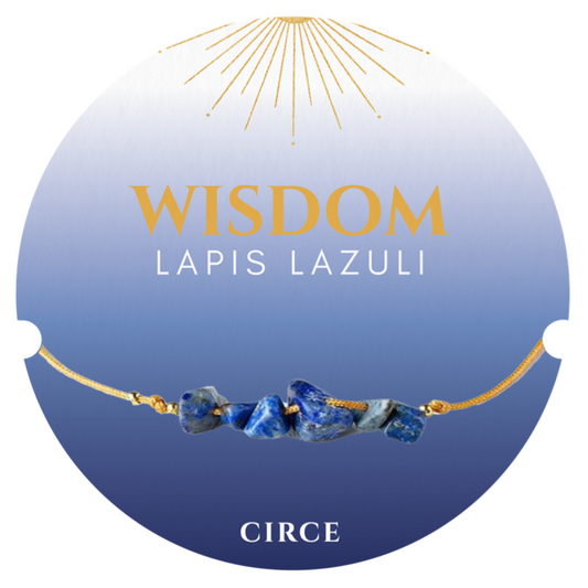 Wisdom – Lapis Lazuli Bracelet  from Circe Boutique