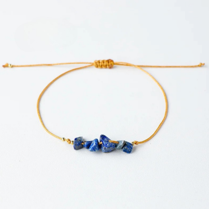 Wisdom – Lapis Lazuli Bracelet  from Circe Boutique