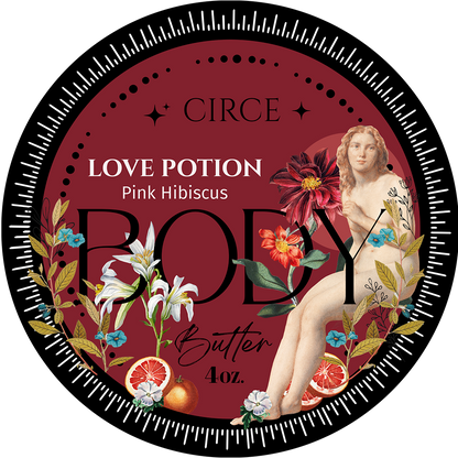 Love Potion Body Butter - Pink Hibiscus  from Circe Boutique