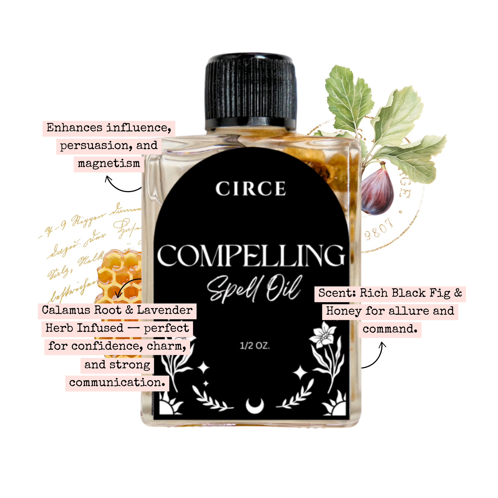 CIRCE  Compelling Spell Oil 1/2 oz.  from Circe Boutique