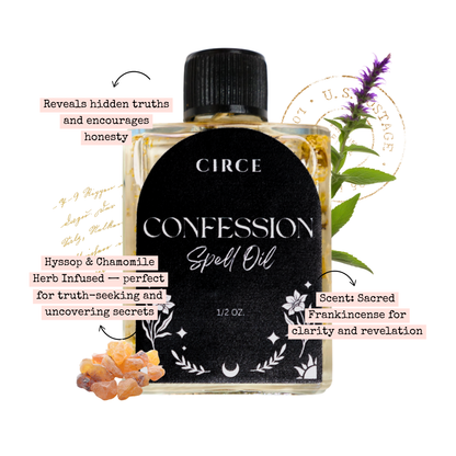 CIRCE Confession Spell Oil 1/2 oz.  from Circe Boutique