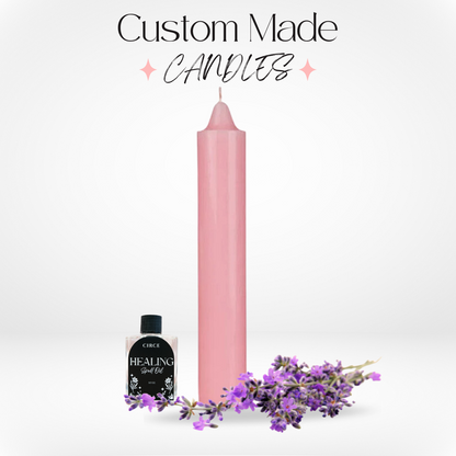 Custom Spell Candles by Luna  from Circe Boutique