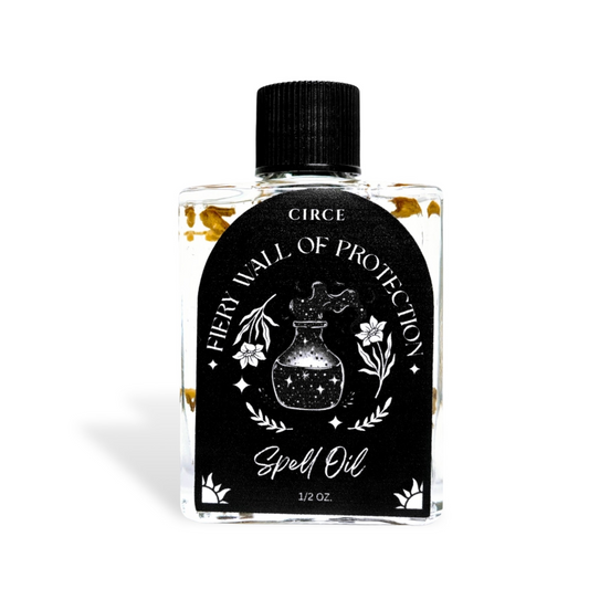 Fiery Wall of Protection | Spell Oil 1/2 oz  from Circe Boutique