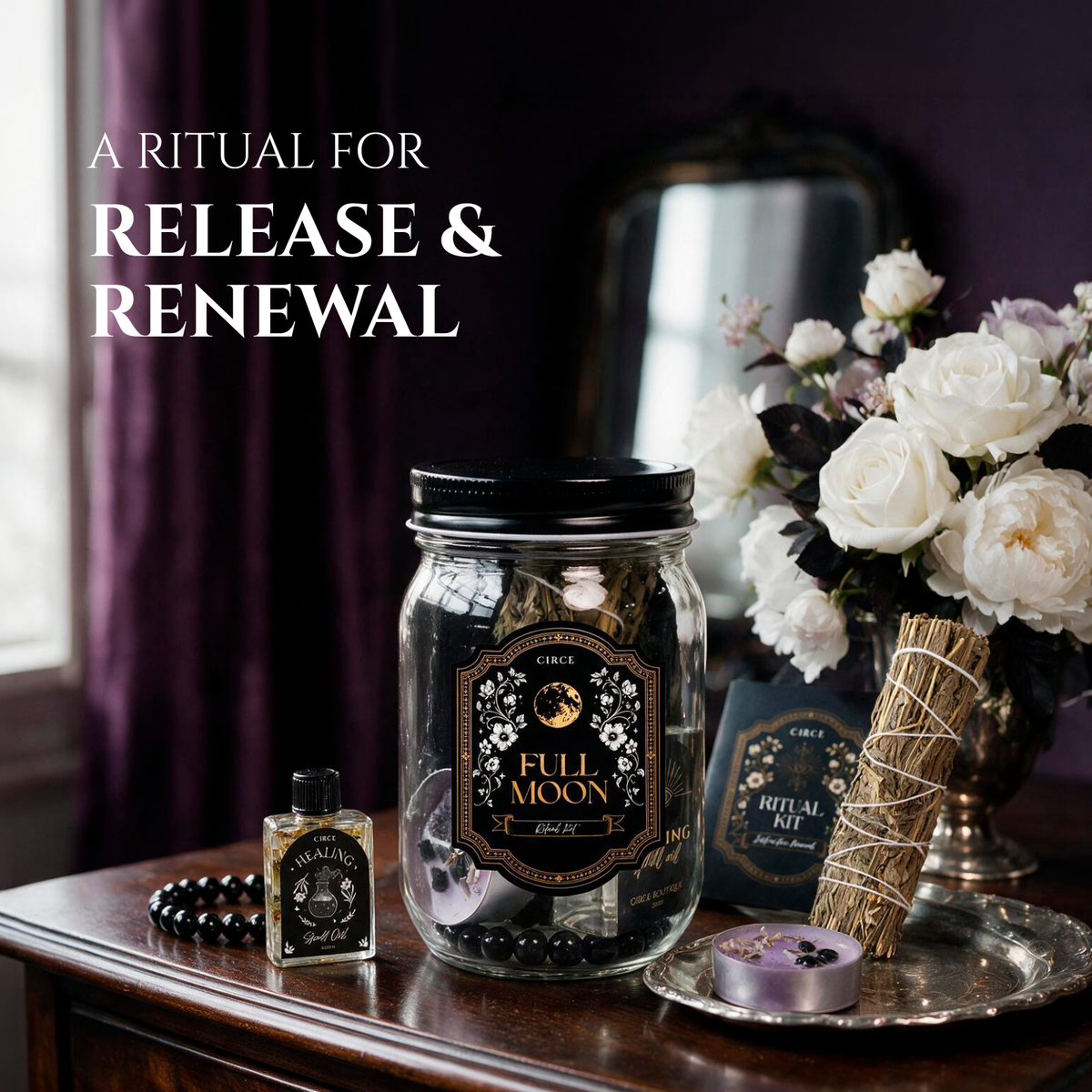 Full Moon Spell Kit – Release & Renewal