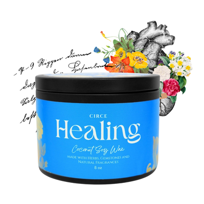 Healing | 8 oz Spell Candle  from Circe Boutique