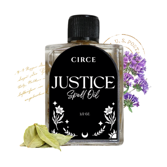 CIRCE Justice Spell Oil 1/2 oz.  from Circe Boutique