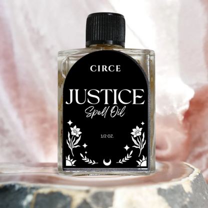 CIRCE Justice Spell Oil 1/2 oz.  from Circe Boutique