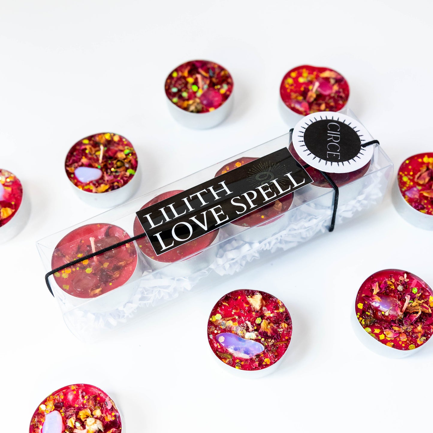 Lilith Love Spell Tealight Candles  from Circe Boutique