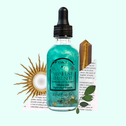 Manifest that Shit Ritual Body Oil 2 oz.  from Circe Boutique