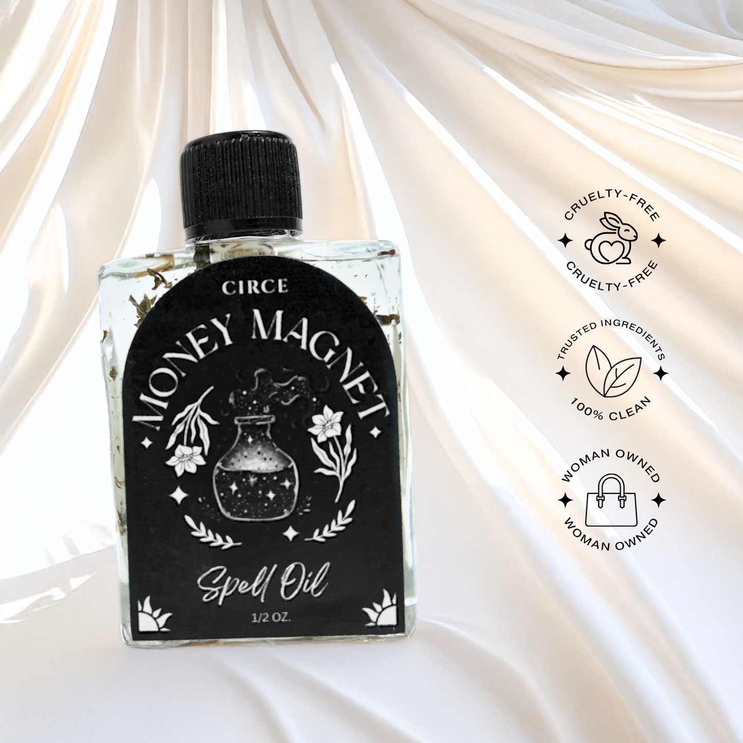 Money Magnet | Spell Oil 1/2 oz  from Circe Boutique