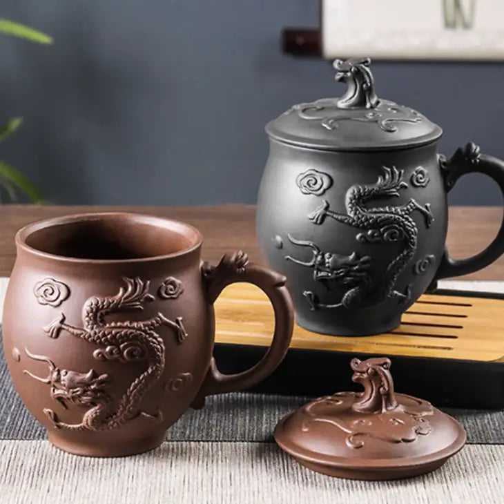 Noble Dragon Mug - Brown decor from Original Source