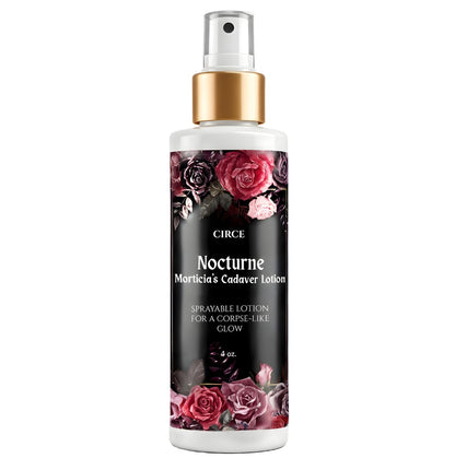Nocturne Morticia’s Cadaver Spray Lotion – 6.7 oz Fine Mist Bottle