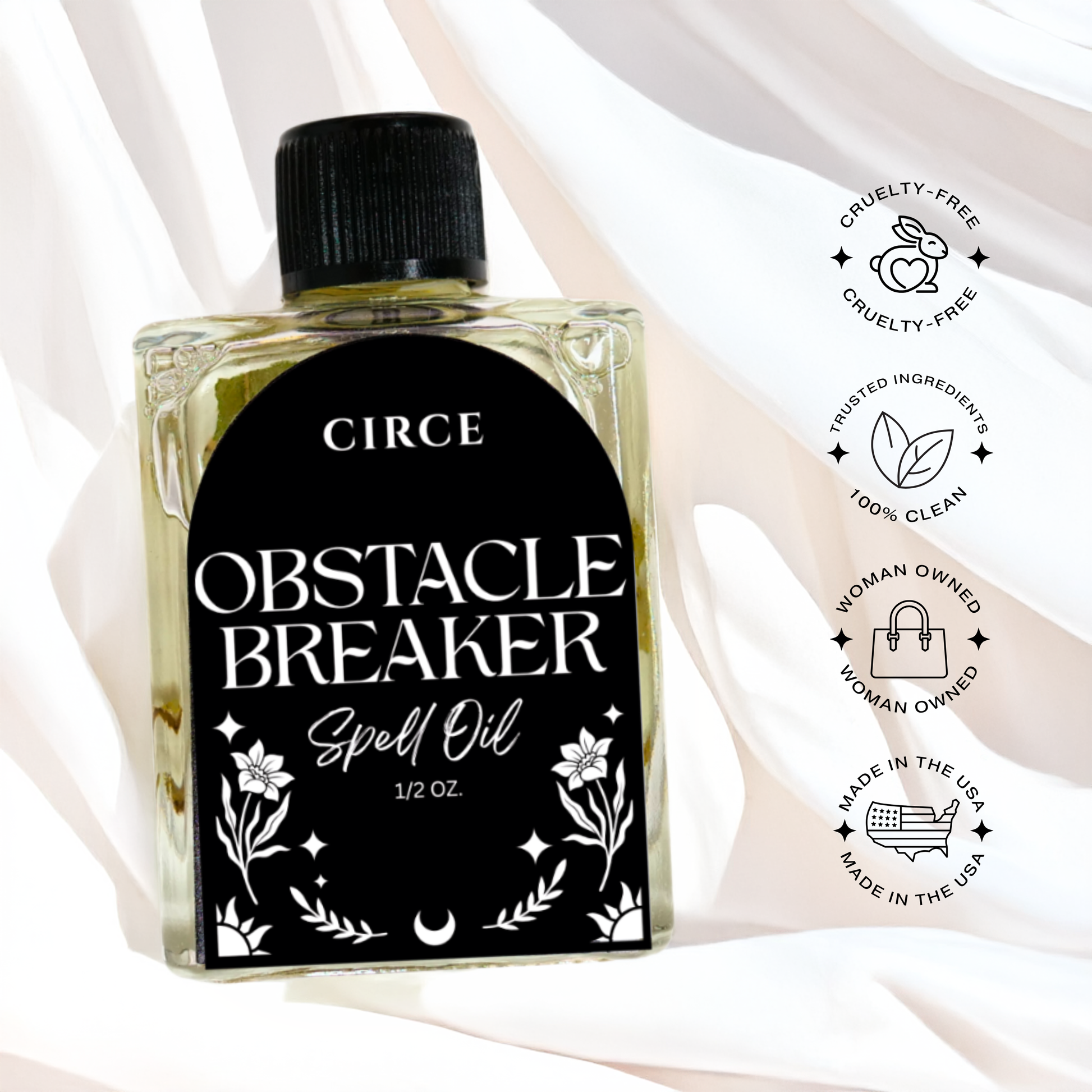 CIRCE Obstacle Breaker Spell Oil 1/2 oz.  from Circe Boutique