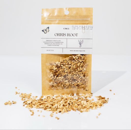 Orris Root Herb .35oz | Magical Uses for Spells, Rituals & Witchcraft