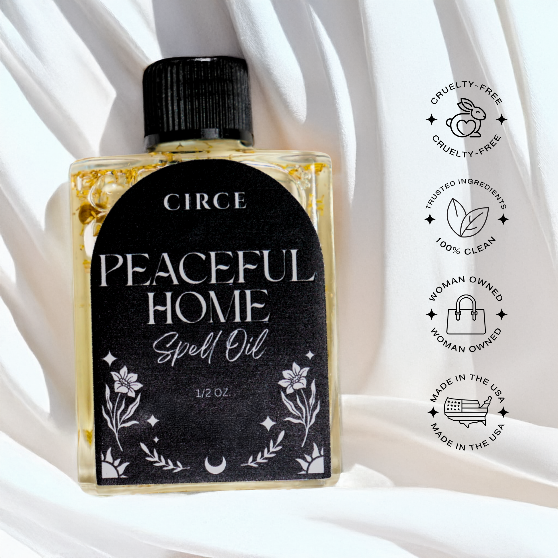 CIRCE Peaceful Home Spell Oil 1/2 oz.  from Circe Boutique