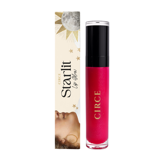 Forbidden Fruit Raspberry Flavored Lip gloss - Starlit Lip Glow  from Circe Boutique